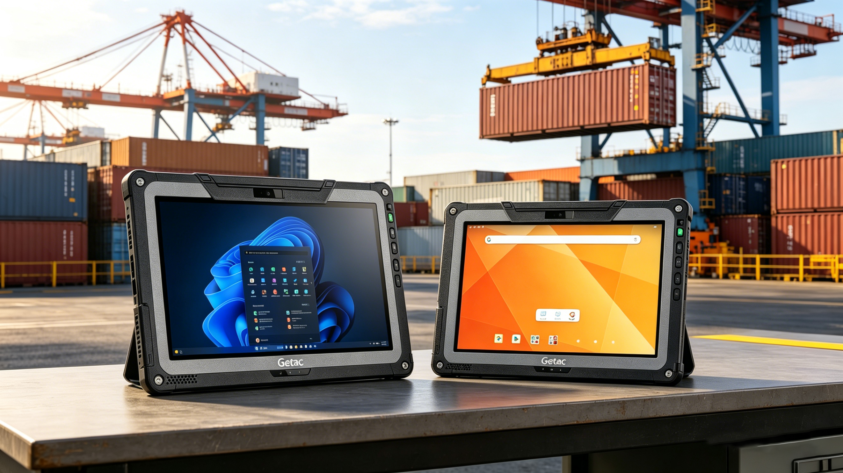 【应用案例】Getac F110与ZX80强固平板抵御严酷环境，赋能智慧港口